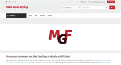 Desktop Screenshot of mikegoesflying.com
