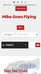 Mobile Screenshot of mikegoesflying.com